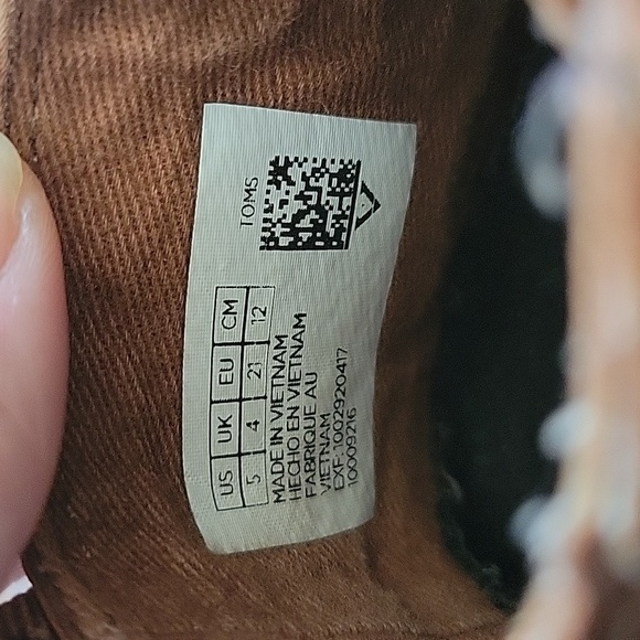 Tom's chukka boot size 5 toddler - Picture 4 of 4